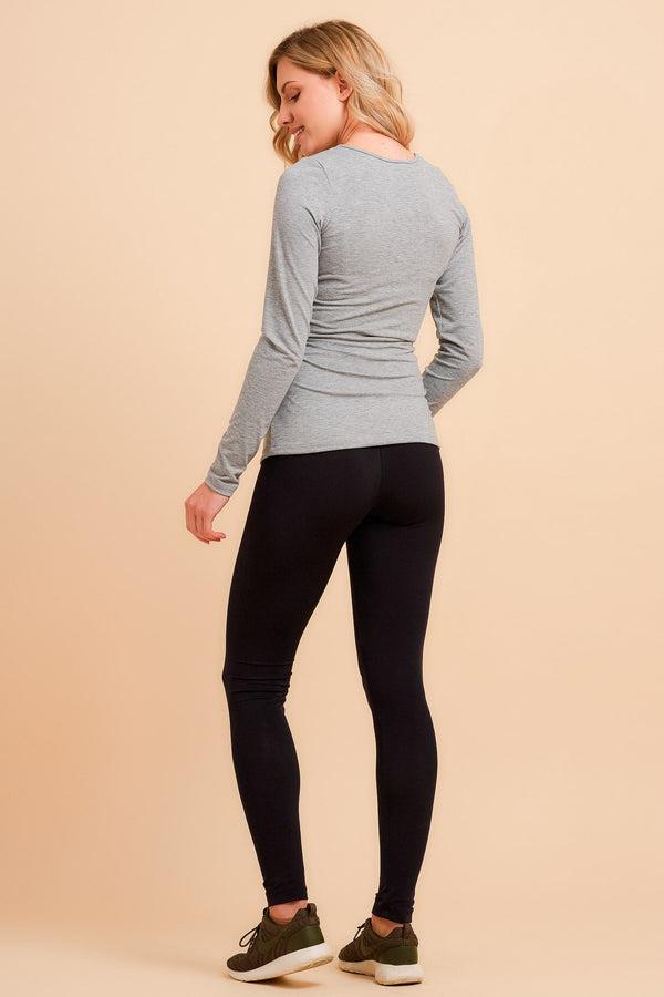 Βαμβακερό κολάν εγκυμοσύνης με εσωτερική επένδυση - - soonMAMA - Η σωστή προσθήκη στην κομψή και άνετη εγκυμοσύνη! - Παλτά για έγκυες