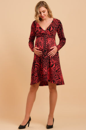 Φόρεμα εγκυμοσύνης και θηλασμού με που ανοίγει - Φόρεμα - soonMAMA - Η σωστή προσθήκη στην κομψή και άνετη εγκυμοσύνη! - Παλτά για έγκυες