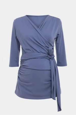 Μπλούζα για επαφή δέρμα με δέρμα – μπλε - - soonMAMA - Η σωστή προσθήκη στην κομψή και άνετη εγκυμοσύνη! - Παλτά για έγκυες