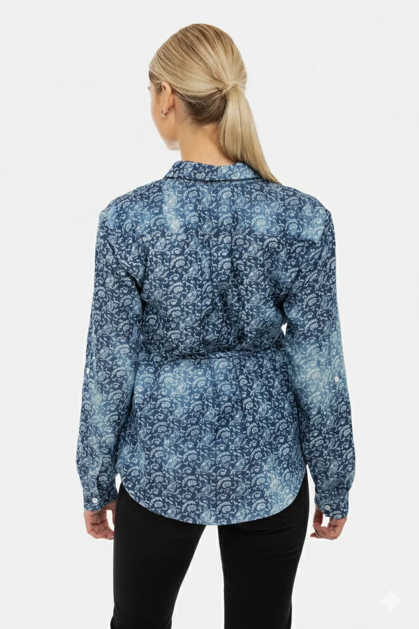 Βαμβακερό πουκάμισο εγκυμοσύνης και θηλασμού με σχέδιο - - soonMAMA - Η σωστή προσθήκη στην κομψή και άνετη εγκυμοσύνη! - Παλτά για έγκυες