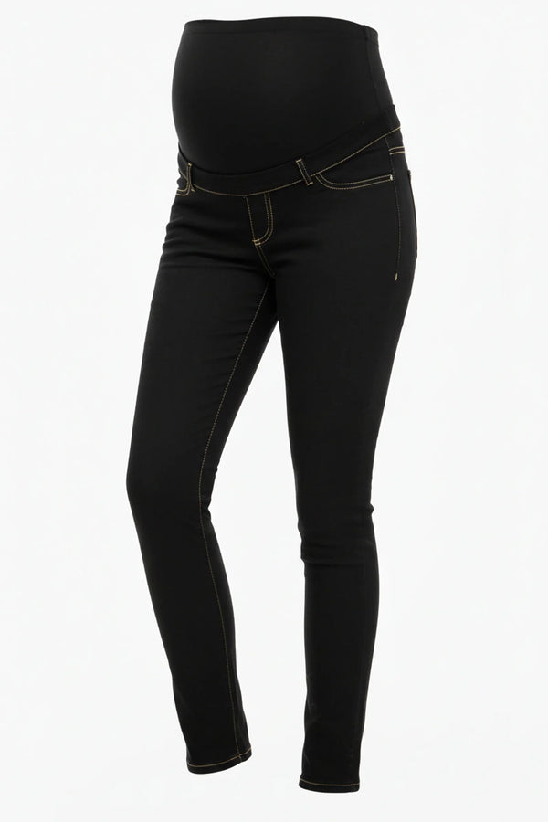 Ελαστικά τζιν εγκυμοσύνης με αφαιρούμενη ζώνη - - soonMAMA - Η σωστή προσθήκη στην κομψή και άνετη εγκυμοσύνη! - Παλτά για έγκυες