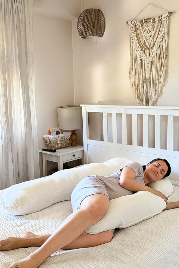 Μαξιλάρι εγκυμοσύνης και θηλασμού 3 σε 1 – Εκρού - - soonMAMA - Η σωστή προσθήκη στην κομψή και άνετη εγκυμοσύνη! - Παλτά για έγκυες