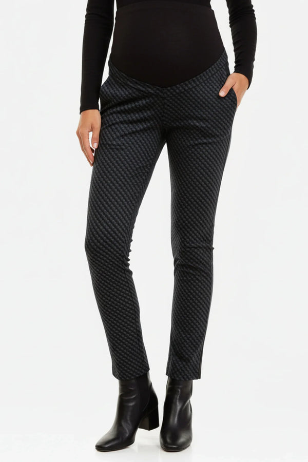 Παντελόνι εγκυμοσύνης από ύφασμα λεπτής πλέξης - Παντελόνι - soonMAMA - Η σωστή προσθήκη στην κομψή και άνετη εγκυμοσύνη! - Παλτά για έγκυες