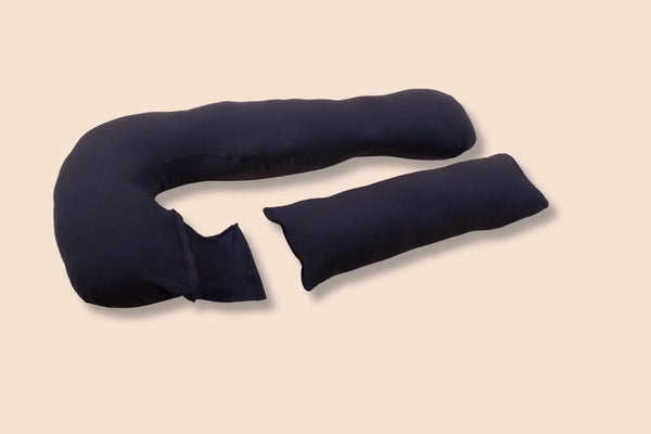 Μαξιλάρι εγκυμοσύνης και θηλασμού 3 σε 1 – Σκούρο Μπλε