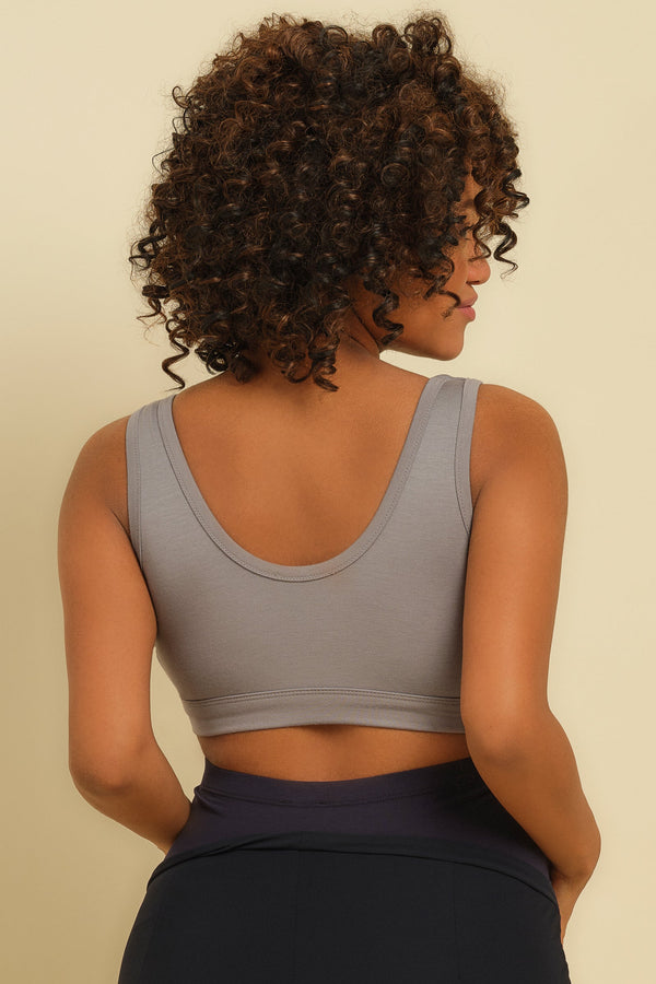 Γκρι σουτιέν εγκυμοσύνης και θηλασμού - - soonMAMA - Η σωστή προσθήκη στην κομψή και άνετη εγκυμοσύνη! - Παλτά για έγκυες