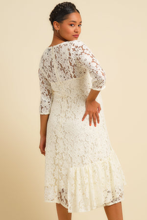 Επίσημη δαντελένια φόρεμα εγκυμοσύνης – εκρού - - soonMAMA - Η σωστή προσθήκη στην κομψή και άνετη εγκυμοσύνη! - Παλτά για έγκυες