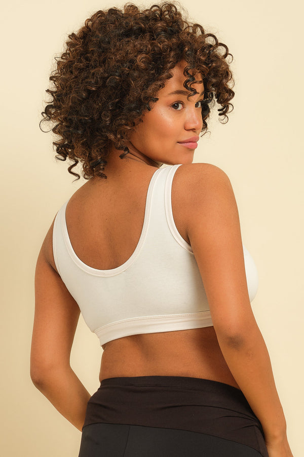 Βαμβακερό εκρού σουτιέν εγκυμοσύνης και θηλασμού - - soonMAMA - Η σωστή προσθήκη στην κομψή και άνετη εγκυμοσύνη! - Παλτά για έγκυες