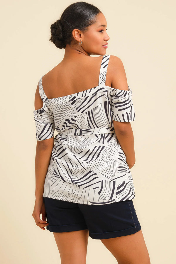 Μπλούζα εγκυμοσύνης με λινάρι