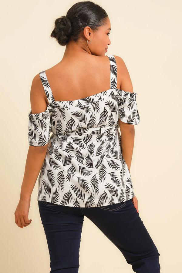 Μπλούζα εγκυμοσύνης με ανοίγματα στους ώμους - - soonMAMA - Η σωστή προσθήκη στην κομψή και άνετη εγκυμοσύνη! - Παλτά για έγκυες