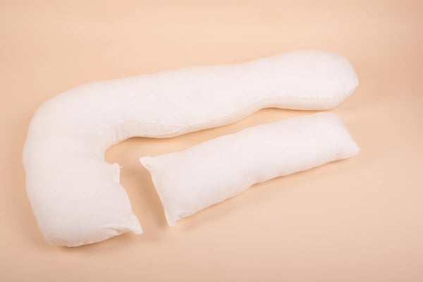 Μαξιλάρι εγκυμοσύνης 3 σε 1 - οργανικό βαμβάκι - εκρού - - soonMAMA - Η σωστή προσθήκη στην κομψή και άνετη εγκυμοσύνη! - Παλτά για έγκυες