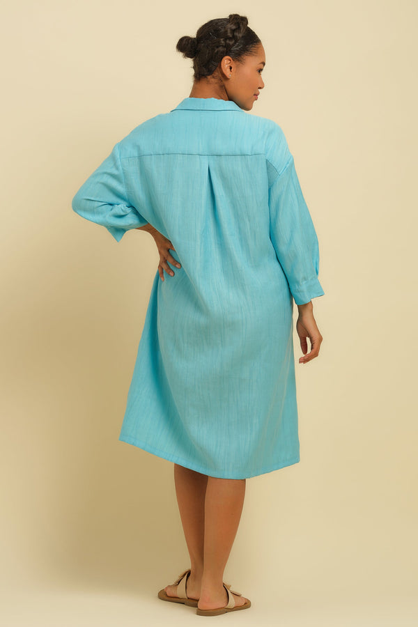 Σεμιζιέ φόρεμα εγκυμοσύνης και θηλασμού