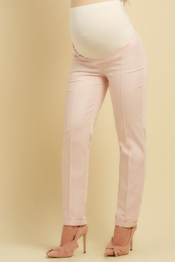 Ελαστικό βαμβακερό παντελόνι εγκυμοσύνης - - soonMAMA - Η σωστή προσθήκη στην κομψή και άνετη εγκυμοσύνη! - Παλτά για έγκυες