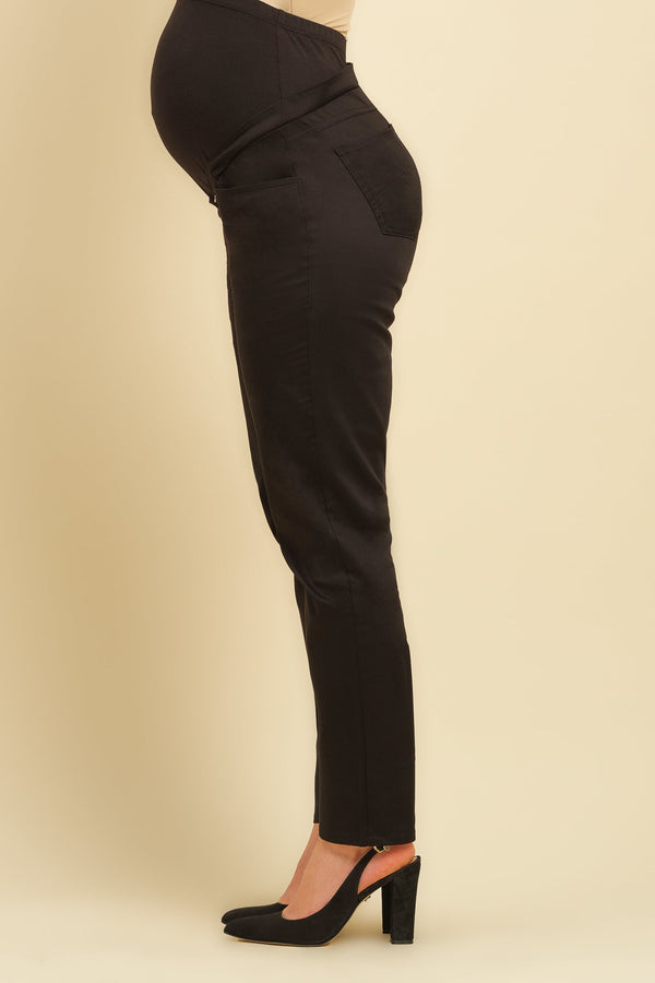 Βαμβακερό παντελόνι εγκυμοσύνης - - soonMAMA - Η σωστή προσθήκη στην κομψή και άνετη εγκυμοσύνη! - Παλτά για έγκυες