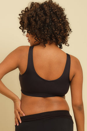 Μαύρο σουτιέν εγκυμοσύνης και θηλασμού - - soonMAMA - Η σωστή προσθήκη στην κομψή και άνετη εγκυμοσύνη! - Παλτά για έγκυες