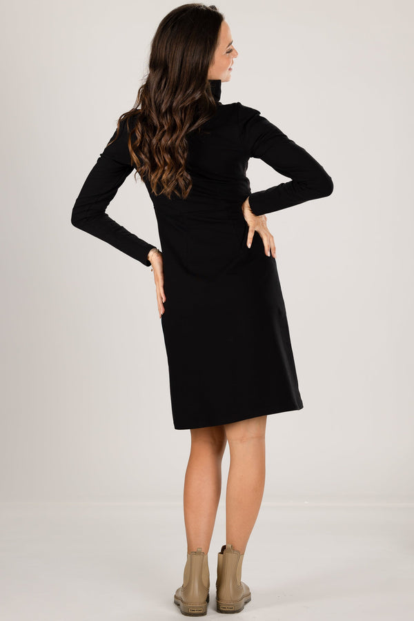 Φόρεμα εγκυμοσύνης και θηλασμού ζιβάγκο με μοτίβο - Φόρεμα - soonMAMA - Η σωστή προσθήκη στην κομψή και άνετη εγκυμοσύνη! - Παλτά για έγκυες