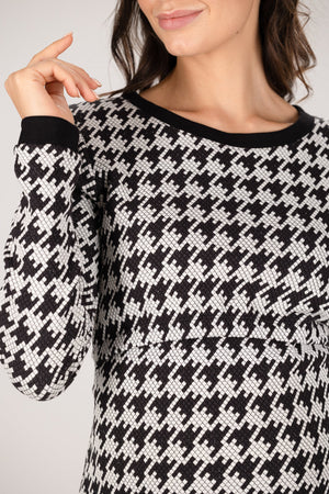 Φόρεμα εγκυμοσύνης και θηλασμού με μοτίβο - Φόρεμα - soonMAMA - Η σωστή προσθήκη στην κομψή και άνετη εγκυμοσύνη! - Παλτά για έγκυες