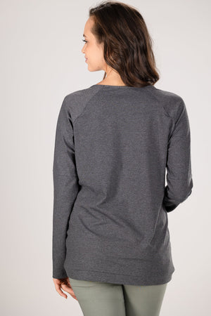 Βαμβακερή μπλούζα εγκυμοσύνης και θηλασμού - Μπλούζα - soonMAMA - Η σωστή προσθήκη στην κομψή και άνετη εγκυμοσύνη! - Παλτά για έγκυες