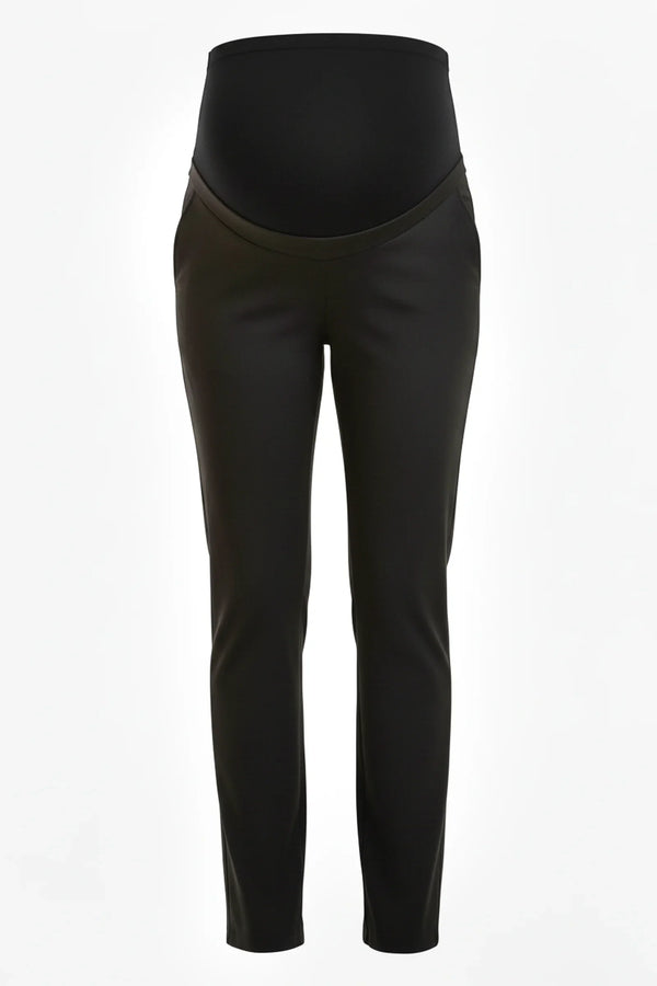 Παντελόνι εγκυμοσύνης σε μαύρο χρώμα - Παντελόνι - soonMAMA - Η σωστή προσθήκη στην κομψή και άνετη εγκυμοσύνη! - Παλτά για έγκυες