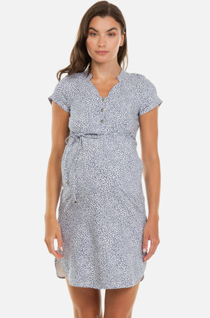 Ελαστικό φόρεμα εγκυμοσύνης και θηλασμού -  - soonMAMA - Η σωστή προσθήκη στην κομψή και άνετη εγκυμοσύνη! - Παλτά για έγκυες