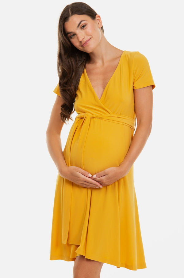 Φόρεμα μητρότητας και θηλασμού σε γραμμή Α -  - soonMAMA - Η σωστή προσθήκη στην κομψή και άνετη εγκυμοσύνη! - Παλτά για έγκυες