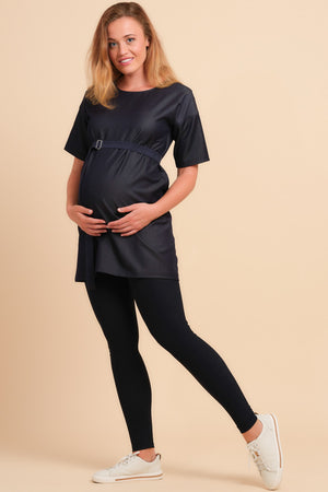 Μπλούζα Τουνίκ ντένιμ εγκυμοσύνης και θηλασμού - Φόρεμα - soonMAMA - Η σωστή προσθήκη στην κομψή και άνετη εγκυμοσύνη! - Παλτά για έγκυες