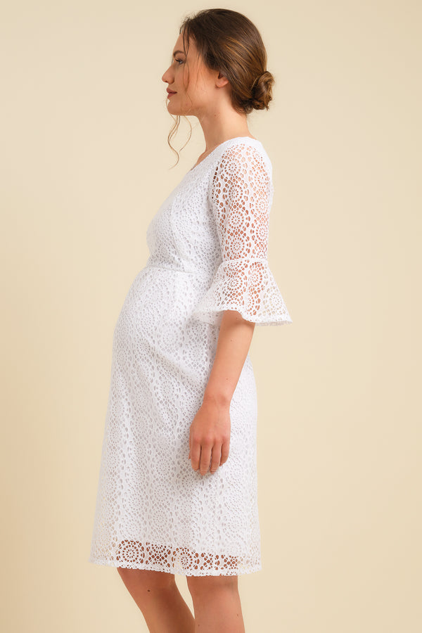Επίσημο φόρεμα εγκυμοσύνης από δαντέλα -  - soonMAMA - Η σωστή προσθήκη στην κομψή και άνετη εγκυμοσύνη! - Παλτά για έγκυες