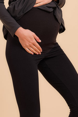 Κολάν εγκυμοσύνης με εσωτερική επένδυση -  - soonMAMA - Η σωστή προσθήκη στην κομψή και άνετη εγκυμοσύνη! - Παλτά για έγκυες