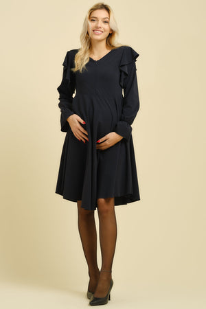 Αεράτο φόρεμα εγκυμοσύνης και θηλασμού - Dresses - soonMAMA - Η σωστή προσθήκη στην κομψή και άνετη εγκυμοσύνη! - Παλτά για έγκυες
