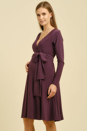 Φαρδύ φόρεμα εγκυμοσύνης και θηλασμού - Dresses - soonMAMA - Η σωστή προσθήκη στην κομψή και άνετη εγκυμοσύνη! - Παλτά για έγκυες