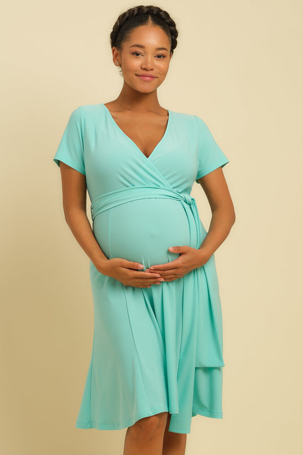 Φαρδύ φόρεμα εγκυμοσύνης και θηλασμού -  - soonMAMA - Η σωστή προσθήκη στην κομψή και άνετη εγκυμοσύνη! - Παλτά για έγκυες